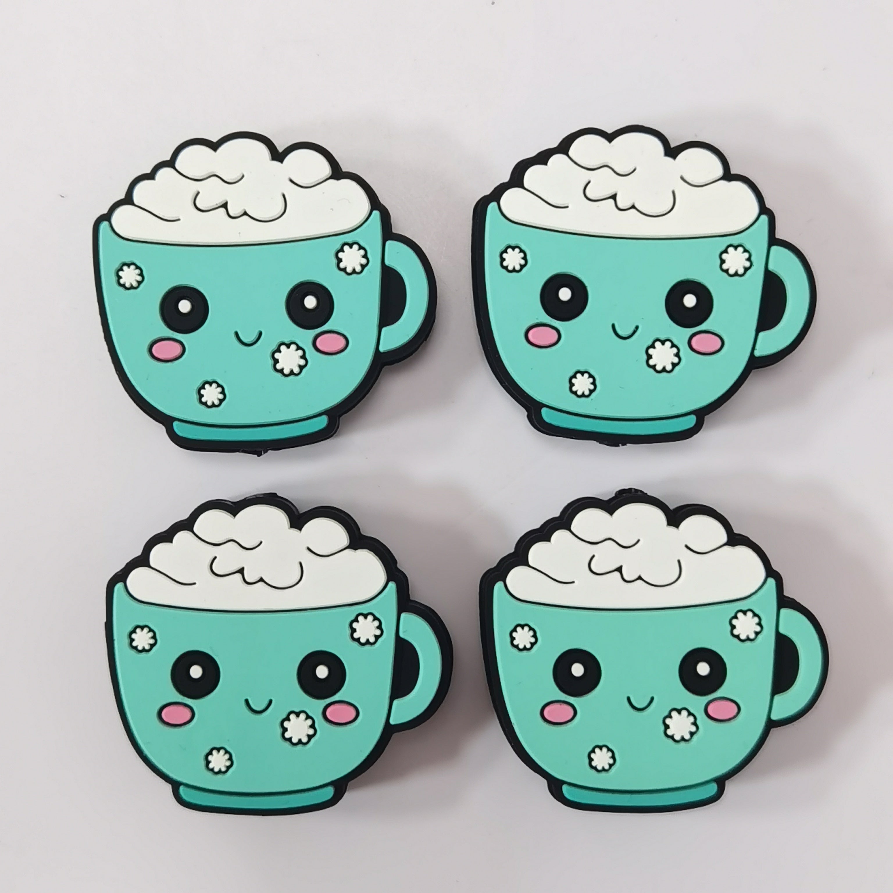 Wholesale 10pcs Cute Big Eyes Anthropomorphic Cup Beads